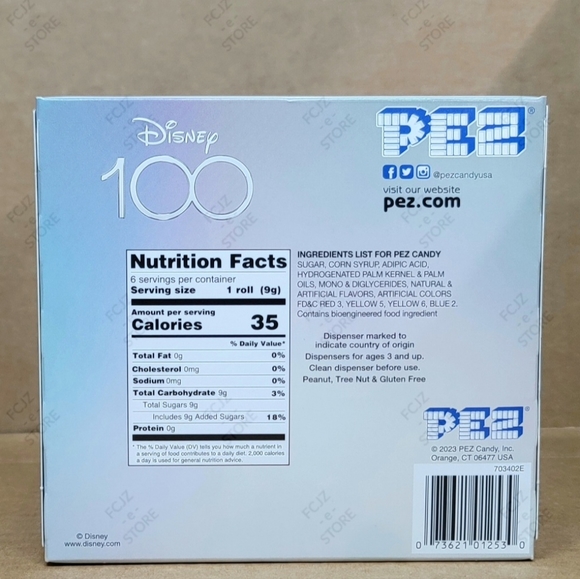 (2023) 100th Anniversary Disney Pez Set (Mickey & Minnie Mouse) - NEW - Picture 6 of 7